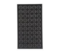 ZEPFJHE Nails Decors Storage Case 25/50 Compartments for Easy Sorting and Quick Access Suitable Various Settings Compact Storage Nail Artists