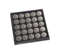 ZEPFJHE Nails Decors Storage Case 25/50 Compartments for Easy Sorting and Quick Access Suitable Various Settings Compact Storage Nail Artists