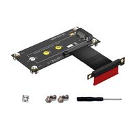 ZEPFJHE NGFFs NVME MKey To PCIe 4X Adapters Multiple Layer PCBs For Stable Fast Speed Data Transfer And Wide CompatibilE PCBs Ssds Extension Cable