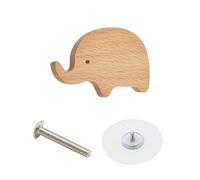 ZEPFJHE No-Drill Wooden Drawer Cabinet Handle Knob Easy Installation Furniture Pulls Animal Shape Design Shaped Hardware No-Drill Handle Knob Easy Installation Pulls Shape Design