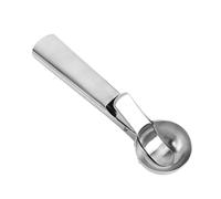 ZEPFJHE Nonrust Steel Ice Creams Scoops with Release Driver for Easy Serving Perfect for Fruits Yogurts and Sorbets Sturdy and Dishwasher Safe Two Size Ice Creams Servings