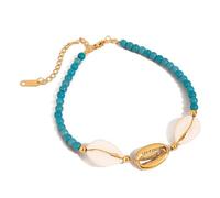 ZEPFJHE Oceanics Inspired Anklet Jewelry 6 Tropicals Styles Waterproof Resin Beach Foot Accessories Trendy Oceanics Inspired Anklet