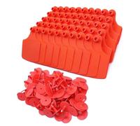ZEPFJHE Of 100 Extra Large Animal Markers Suitable for Farm Animals Including Sheep Swine Donkeys Large Animal Ear Identifiers