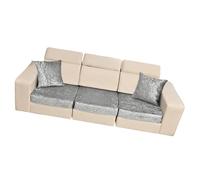 ZEPFJHE Of 5 Sofa Cover Set High Elasticity Full Wrap for Various Decoration Styles Includes Cushion Stretch Sofa