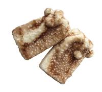 ZEPFJHE Oversized Deer Hat With Ear Lace Brim Furry Leg Warmer Cartoon Cosplay Photo Props Outdoor Head Wrap Deer Hat Costume For Men