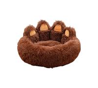 ZEPFJHE Oversized Dog Bed with Furry Cover Soft Nest Thicken Long Haired Bed Dogs Sofa Nest