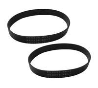 ZEPFJHE Pack Of 2 Black Rubber Belts For StyleU E0205 For NEU202 NEU181 NEU180 Upright Vacuum Belt Replacements