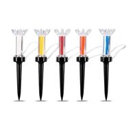 ZEPFJHE Pack Of 5 Golfs Tees Base Holder Standard Castles For Driver Training Unbreakable Tees