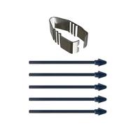 ZEPFJHE Pack of 5 Pen Refills with Clip for Secure Fixation for Tab S11/S11Ultra Styluses Touch Replacement Tip