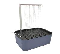 ZEPFJHE Parrots Bathtubs Pet Bird Bath Easyly Install Bird Bath Durability Bathtubs Birds Cage Accessories Cleaning Tool