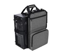 ZEPFJHE PC Desktop Carrying Case With Multiple Storage Pocket Bag For Keypad Cable Headphone Computer Tower Bag Desktop Case Belt Bracket