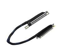 ZEPFJHE PCIe 5.0 Compatible GPU Extension Cord 270 Degree Right Entry Left Out Braided Shielded Bidirectional Bandwidth Adapter Graphics Extension Cable