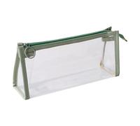 ZEPFJHE Pen Case Aesthetic Pencil Bag Large Capacity Clear Organizers Cosmetic Holders Practical Large Capacity Clear Aesthetic