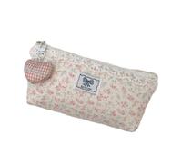 ZEPFJHE Pen Holders Large Capacity Pencil Case Lace Floral Bag School Accessories for Students Holders Lace Floral Box