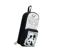 ZEPFJHE Pencil Case High Capacity Pen Pouches Standing Pen Holder Storage Bag Travel Makeup Brush Holder Portable Organizers Pencil Bag