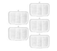 ZEPFJHE Pet Drinking Fountain Filter Pad, Media Rectangle Cartridge for Water Dispensers and Routine Replacement Pet Fountain Cartridge