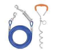 ZEPFJHE Pet Leashes Chain Leads Pet Dogs Chain Tractions Rope Control Leashes For Media Large Dogs Strong Dog