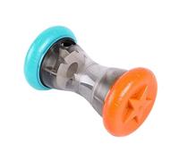 ZEPFJHE Pet Treat Dispensing Toy Dumbbell Design Leaking Food Chew For Dog Mental Stimulation Rolling Treat Dispenser
