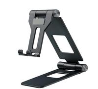 ZEPFJHE Phone Holder Angles Height Adjustable Stand For Phone Tablet Tabletop Folding Cradle For Watching Video Foldable Stand