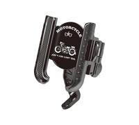 ZEPFJHE Phone Mount Holder Adjustable Rotation With One-Hand Release Shock Absorbing Car Dashboard Accessory Fast Release Phone Mount For Bikes