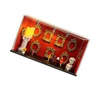 ZEPFJHE Photo Frame Museums Shadows Box with Figures for Celebrating Anniversary Wedding Graduation Personalize Memory Art Personalize Museums Photo Box