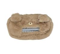 ZEPFJHE Plush Bear Pen Bag Cartoon Dog Pencil Animal Case Large Capacity Pouches for School Large Capacity Bear Cartoon Dog for School Office