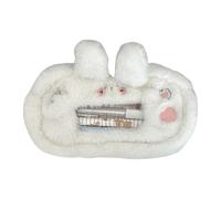 ZEPFJHE Plush Bear Pen Bag Cartoon Dog Pencil Animal Case Large Capacity Pouches for School Large Capacity Bear Cartoon Dog for School Office