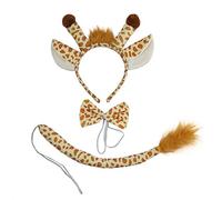 ZEPFJHE Plush Giraffes Headband Giraffes Ear HairBand Plush Giraffes Headband Party Cartoon HairBand Giraffes Headdress Birthday