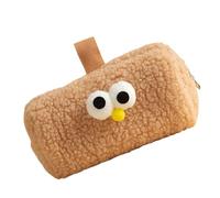 ZEPFJHE Plush Pencil Case Large Capacity Pen Case Travel Pen Organizers Pouches Makeup Bag for Girl Women Office School Bag