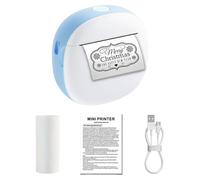 ZEPFJHE Pocket Sticker Printer Note Maker 1 Roll Paper Included Inkless Photo Maker For And School