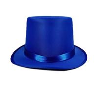 ZEPFJHE Popular Ceremony Hat For Cosplay Party All Matching Magicians Stage Performers Fedoras Adult Formal Event Colorful Top Hat