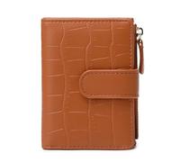 ZEPFJHE Portable and Trendy Women's Wallet Small Folding Wallet with Unique Texture for Daily Use