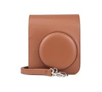 ZEPFJHE Portable Camera Bag, Small Camera Case Camera Shoulder Bag PU Leather Purse Fashion Pattern Camera Case for Mini40