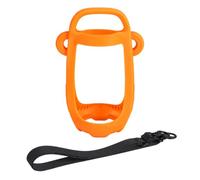 ZEPFJHE Portable Case, Protective Carry Case, Oranges color | Two Carrying Configurations, Integrated Top Handle, Included Strap Attaching At Side Mounting Points, Open Panels
