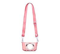 ZEPFJHE Portable Children Camera Bag Adjustable Lanyard Anti-Vibration for Kids Child Camera Silicone Protector Case-