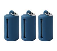 ZEPFJHE Portable Dog Waste Bag Dispenser Poop Easy To Carry Fit Any Bags For Multiple Use Colorful Solid Color Dispenser
