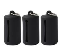 ZEPFJHE Portable Dog Waste Bag Dispenser Poop Easy To Carry Fit Any Bags For Multiple Use Colorful Solid Color Dispenser