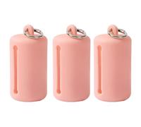 ZEPFJHE Portable Dog Waste Bag Dispenser Poop Easy To Carry Fit Any Bags For Multiple Use Colorful Solid Color Dispenser