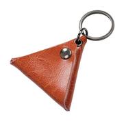 ZEPFJHE Portable Guitar Pick Box Protective Holder Storage Case Triangular Bag Practical Container Pick Holder