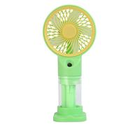 ZEPFJHE Portable Handheld Fan 3 Speed Adjustable USB Rechargeable Battery Operated Desk Fan For Travel Office And Outdoors Cooling Device