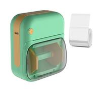 ZEPFJHE Portable Miniature Thermals Printer For Labels Photos And Note Rechargeable Battery Not Inks Required Includes 1 Roll Printing Paper Homework Helpers Printer