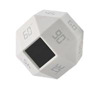 ZEPFJHE Portable Timers for Indoor Outdoors Activity Feature Flipping 12 Side Visual Display Quiet Operations Sturdy Materials Kitchen Timers