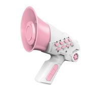 ZEPFJHE Portable Voice Changer Megaphone Handheld Recorder Speakers with Multiple Effects for Parties Travel Pranks Reusable Voice Distortion