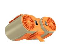 ZEPFJHE Portable Waist Fan Belt Portable Clip Belt Cooling Rechargeable Mobile For Camping Fishing Detachable Cooling Fan