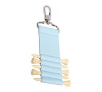 ZEPFJHE Portables Golfs Ball Marker Storage Case With Keychains Attachments Light Weight Golfs Accessories For Active Player Compacts Keychains Golf Tees Dispenser