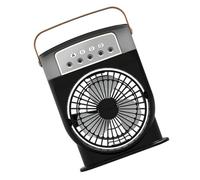 ZEPFJHE Practical Desktop Air Cooling Fan Rechargeable With 3 Speed Option Table For Home Office Or Dorm Room Rechargeable Portable Humidifier Fan