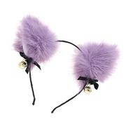 ZEPFJHE Practical Plush Cats Ears Hairband Comfortable Daily Accessory For Anime Enthusiasts Roleplay Costume Hairpiece Comfortable Costume Accessories