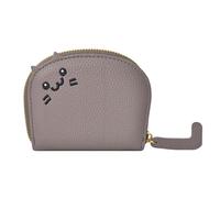 ZEPFJHE Practical PU Leather Card Holder Cartoon Coin Pouches Offering Styles and Spacious Storage for Cards and Small Items Stylish Black Wallet