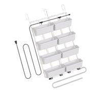 ZEPFJHE Practical Vertical Garden Planter with Drip Irrigation Systems for Flowers Vegetables Balcony and Small Spaces Indoor Outdoor Farmer