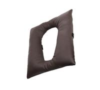 ZEPFJHE Premium PU Leather Waterproof Commode Chair Pad 10cm Thick Soft for Seniors and Disabled Persons Slip Resistant Design Resilient Foam Perfect for Shower Chairs and Enhanced Comfort Needs